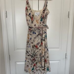 Amour Vert Floral Wrap Dress